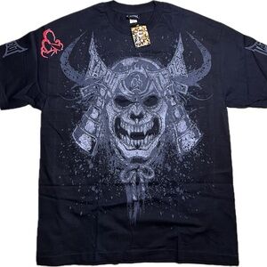 Vintage Y2K Tapout Samurai Graphic Tee